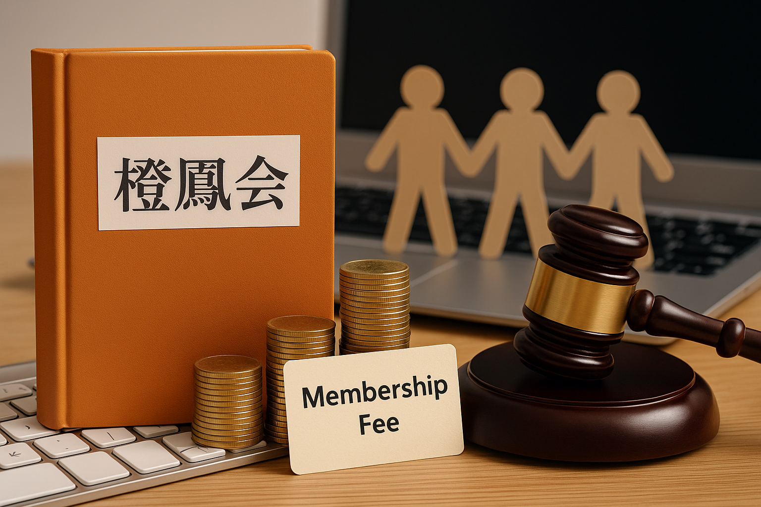参政党の党費・橙鳳会の仕組みを示す図