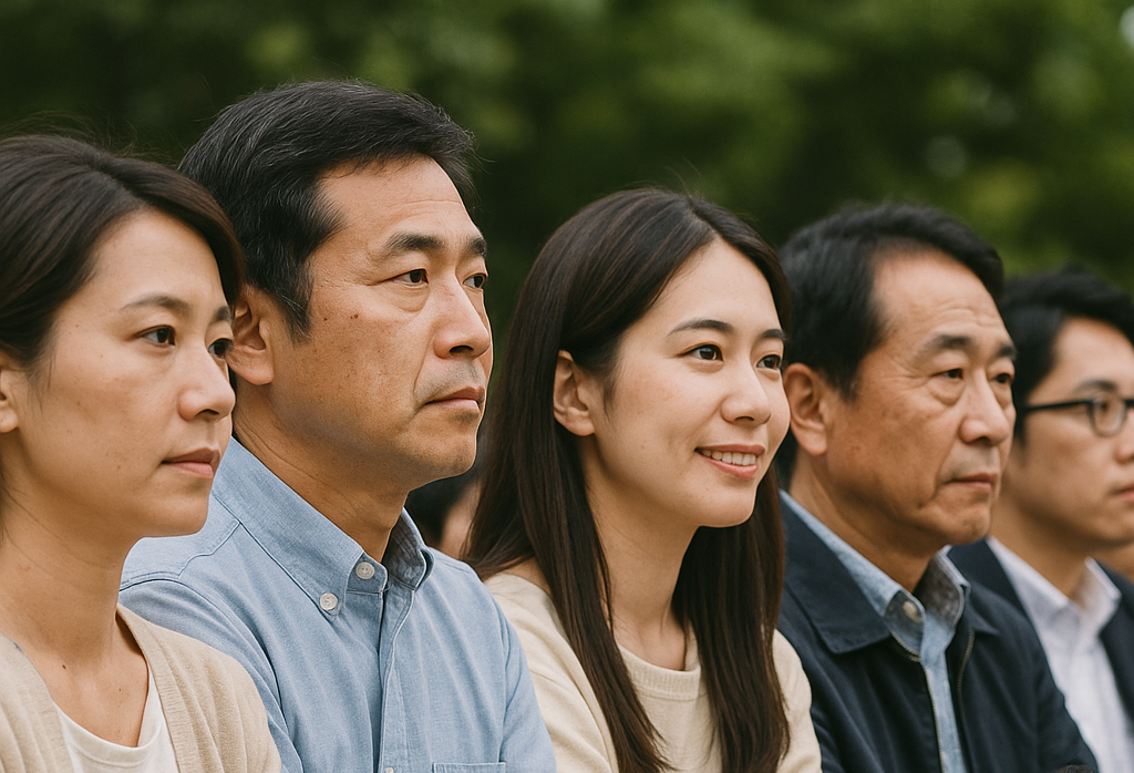 参政党支援者構造の図